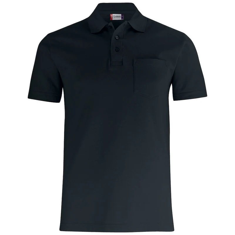 Clique Basic Polo S/S met Borstzak 028255