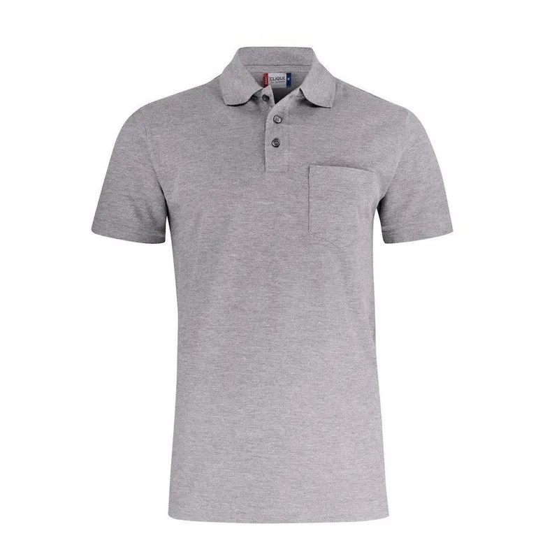 Clique Basic Polo S/S met Borstzak 028255