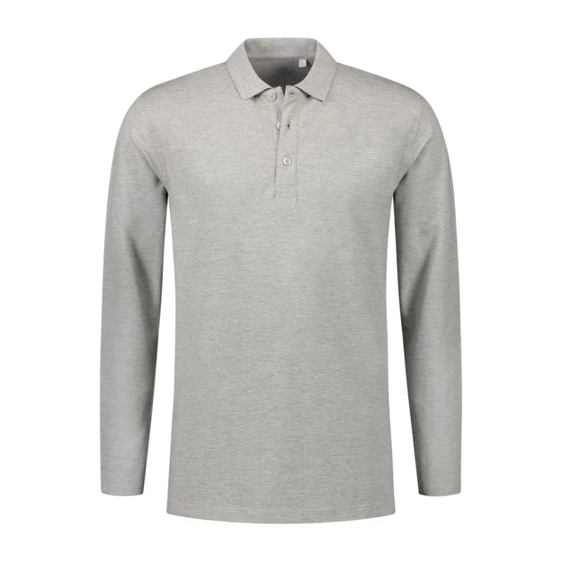 Lemon & Soda Polo Basic Stretch Lange Mouwen Heren LEM3576