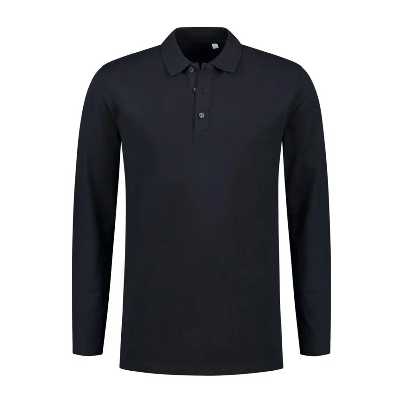 Lemon & Soda Polo Basic Stretch Lange Mouwen Heren LEM3576