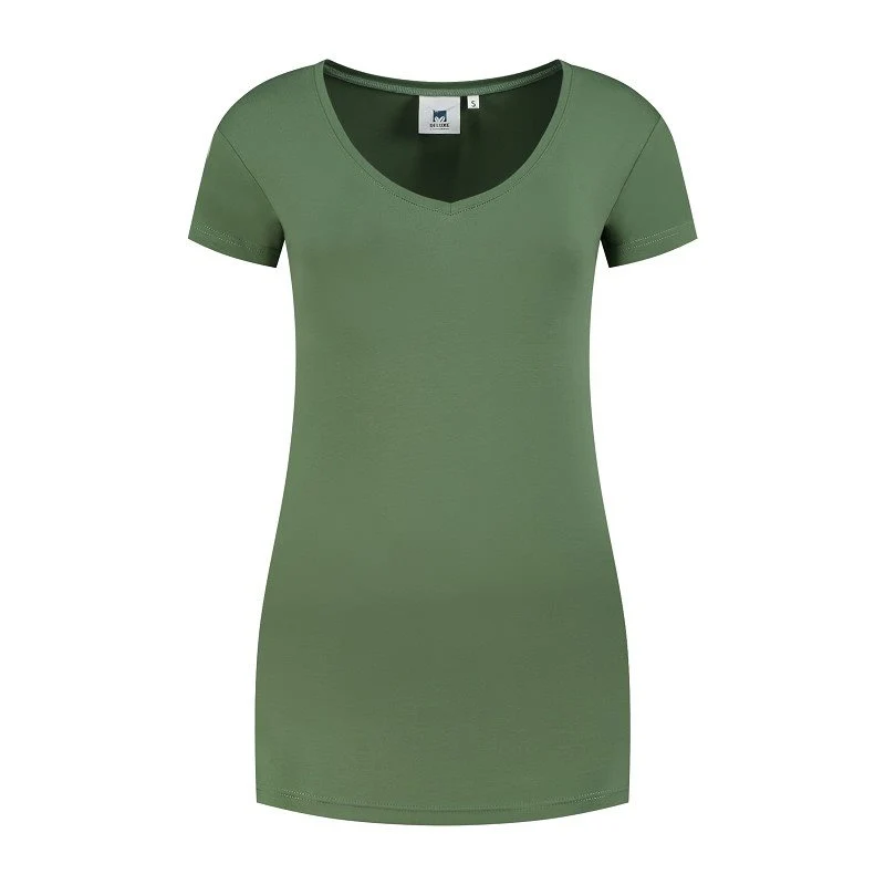 Lemon & Soda T-shirt V-hals Korte mouw Dames LEM1262