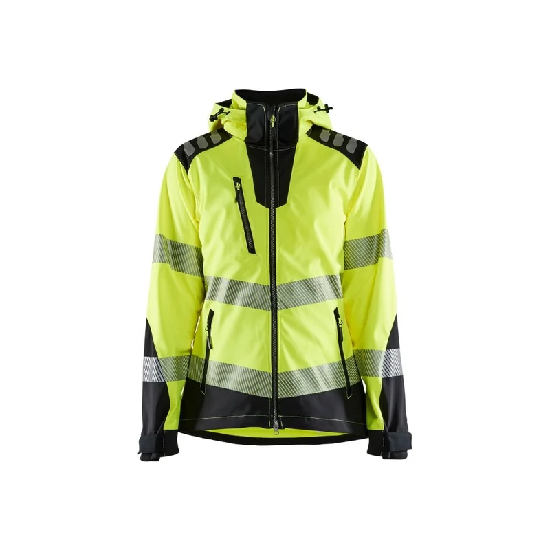 Blaklader Dames Softshell jack High Vis 4791-2513