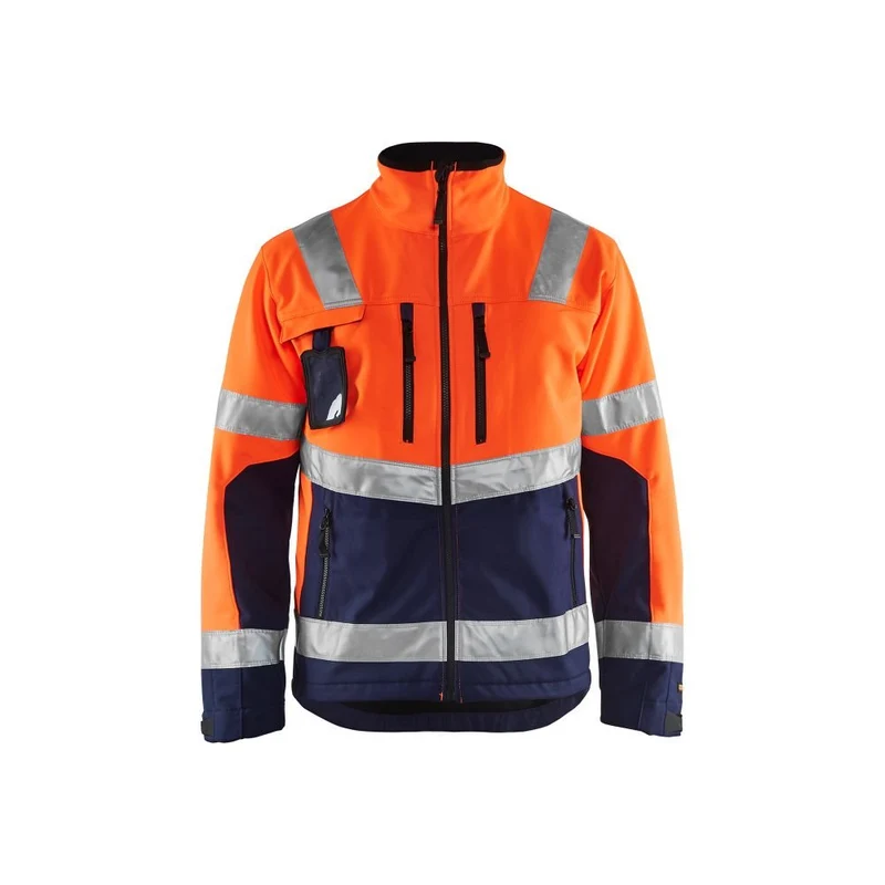 Blaklader Softshell jack High Vis 4900-2517