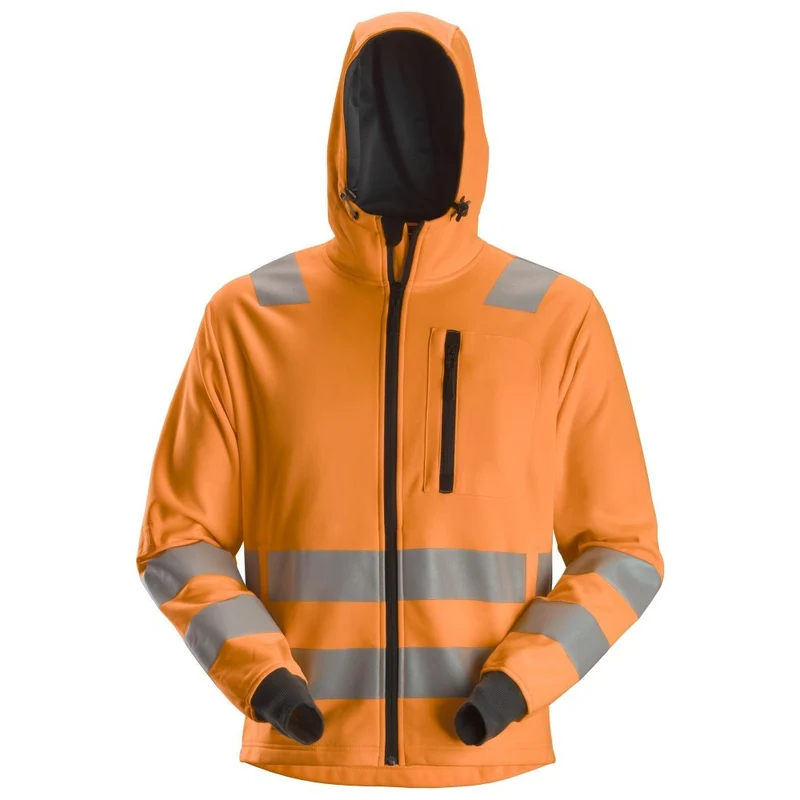Snickers AllroundWork HV Hoodie met Rits CL.2 8039