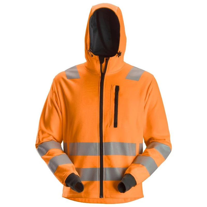 Snickers AllroundWork HV Hoodie met Rits CL.2 8039