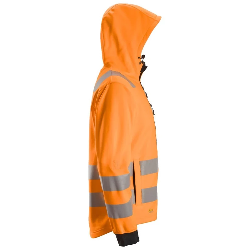 Snickers AllroundWork HV Hoodie met Rits CL.2 8039