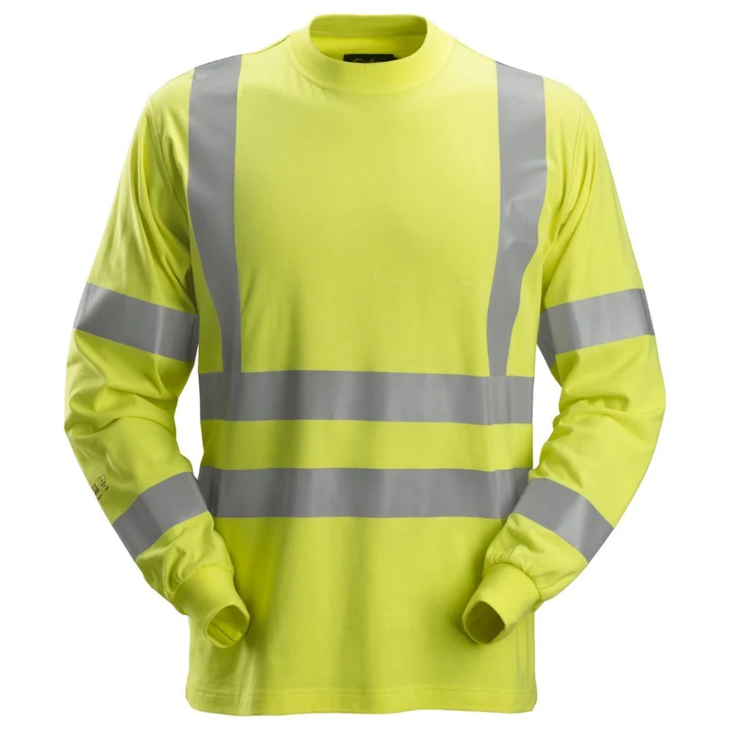 Snickers ProtecWork T-shirt Lange Mouwen High-Vis KL3 2461