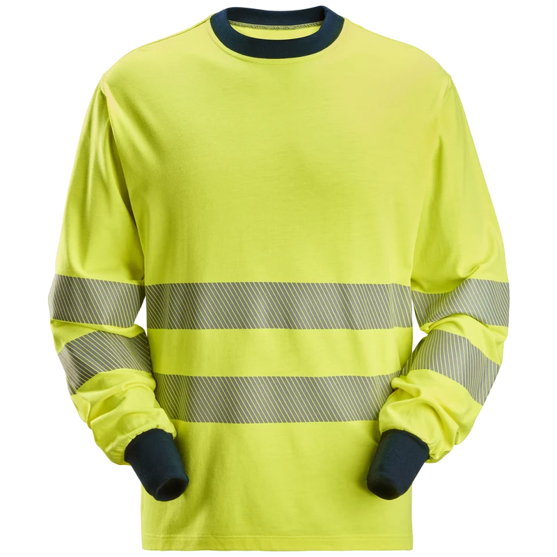 Snickers ProtecWork T-shirt Lange Mouwen High-Vis KL3 2461