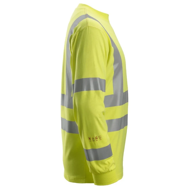 Snickers ProtecWork T-shirt Lange Mouwen High-Vis KL3 2461