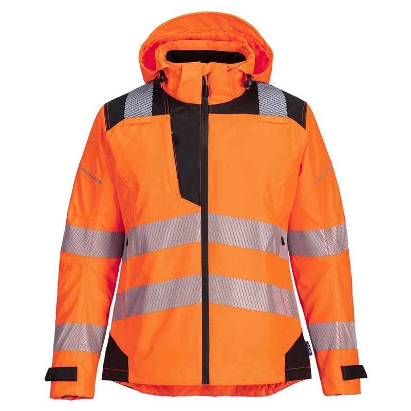 Portwest PW3 Hi-Vis Dames Rain Jacket PW389
