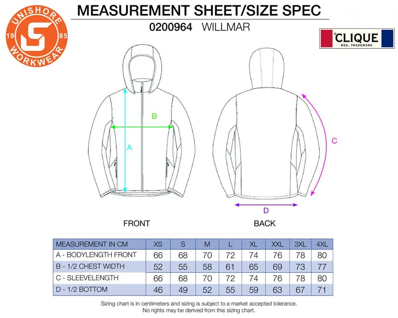Clique Willmar Windbreaker Heren 0200964