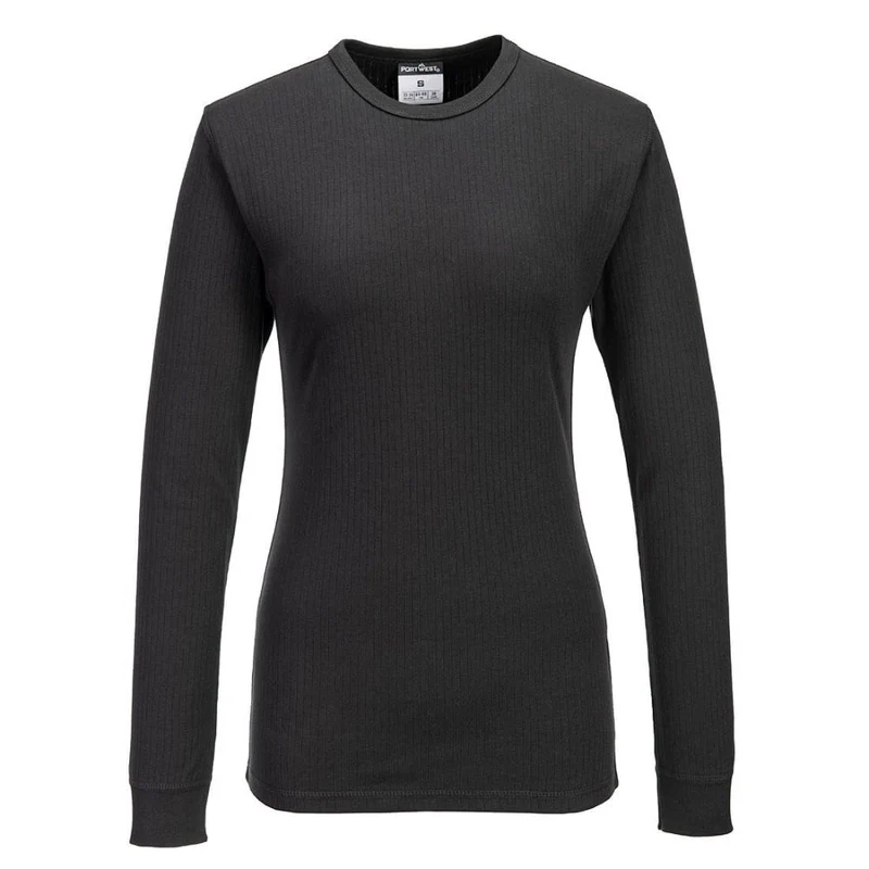 Portwest Dames Thermal T-Shirt Long Sleeve B126