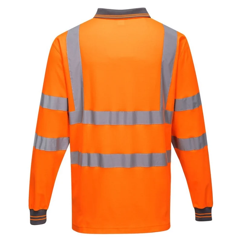 Portwest 55% Katoen Comfort Polo Lange Mouw CL.3 S271