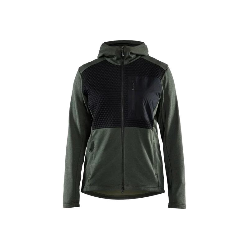 Blaklader Dames hoodie met hele rits 3542-2533