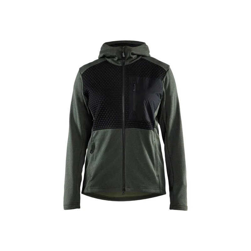 Blaklader Dames hoodie met hele rits 3542-2533