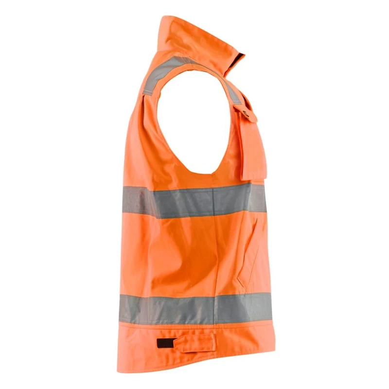 Blaklader Werkvest. Ongevoerd High Vis 8505-1804