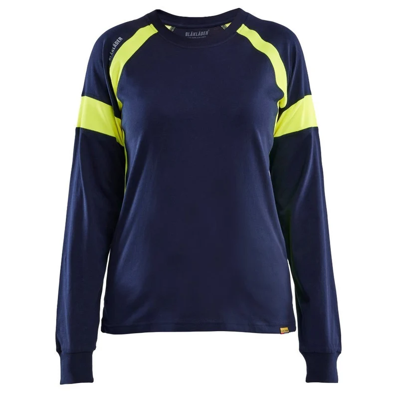 Blaklader Dames T-shirt lange mouwen Visible 3521-1030