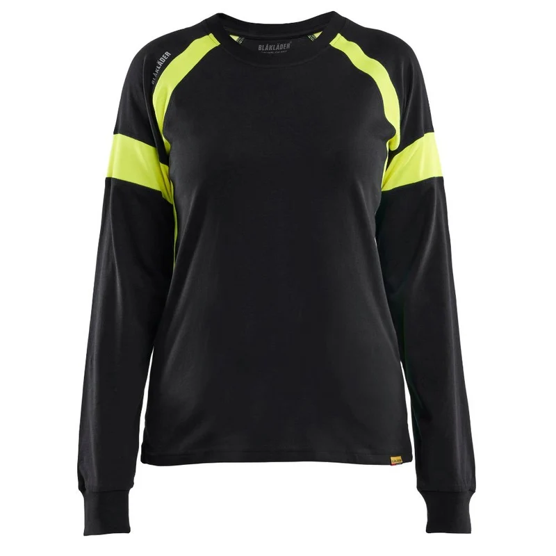 Blaklader Dames T-shirt lange mouwen Visible 3521-1030