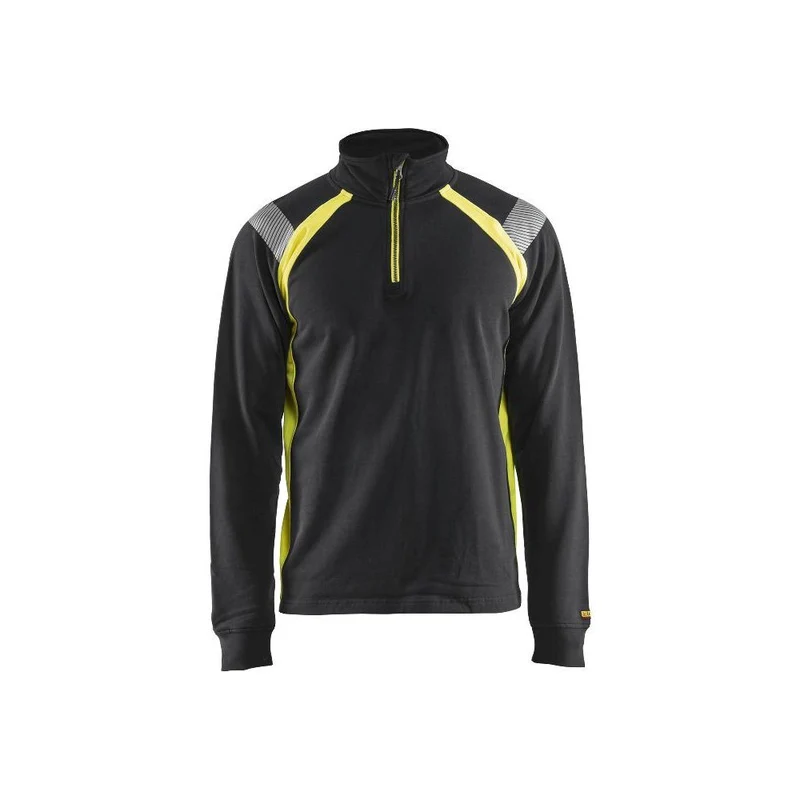 Blaklader Sweatshirt Half Zip Visible 3432-1158