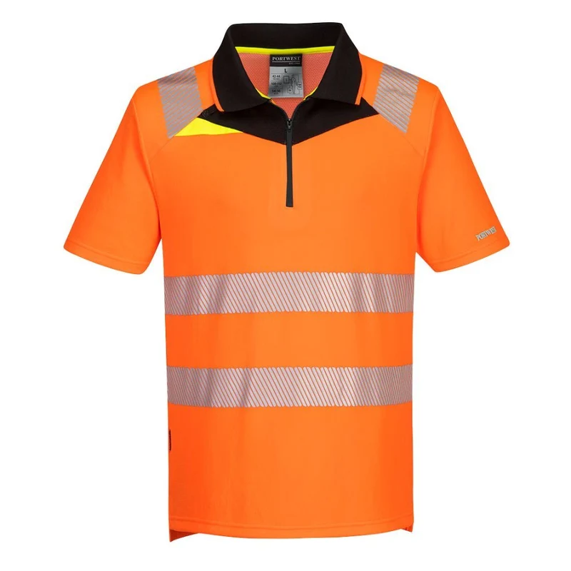 Portwest DX4 Hi-Vis Polo Shirt S/S CL.2 DX412