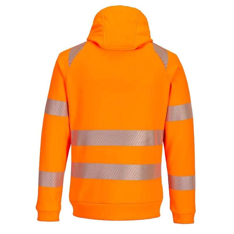 Portwest DX4 Hi-Vis Funnel Neck Sweatshirt DX477