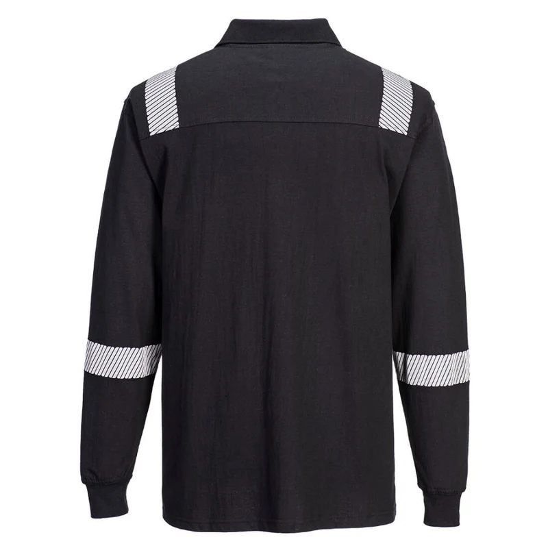 Portwest WX3 Flame Resistant Long Sleeve Polo FR711