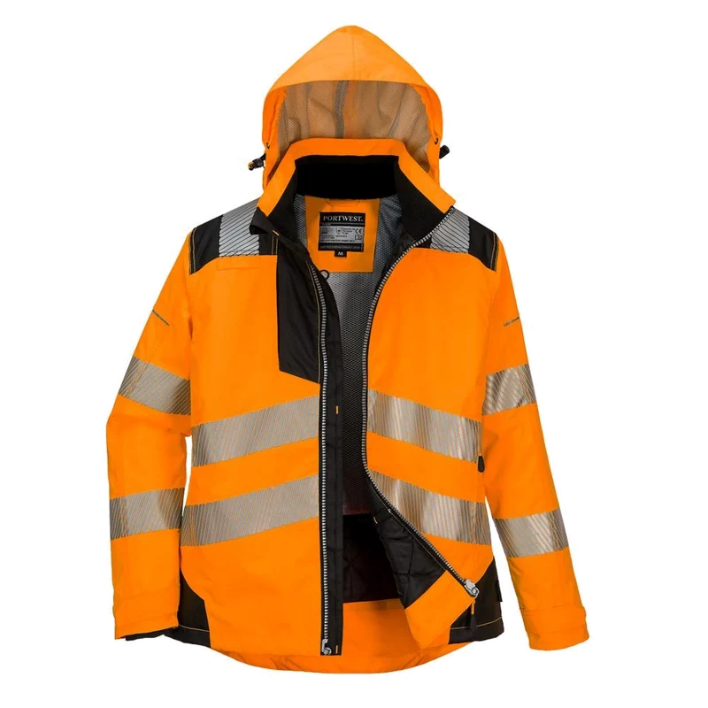 Portwest PW3 Hi-Vis Dames Winterjas CL.2 PW382
