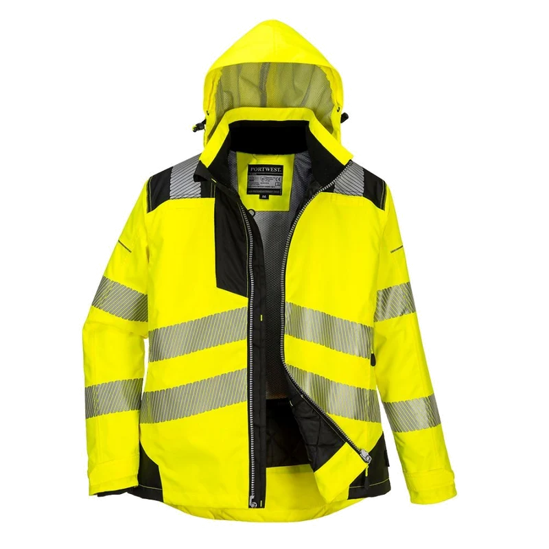 Portwest PW3 Hi-Vis Dames Winterjas CL.2 PW382