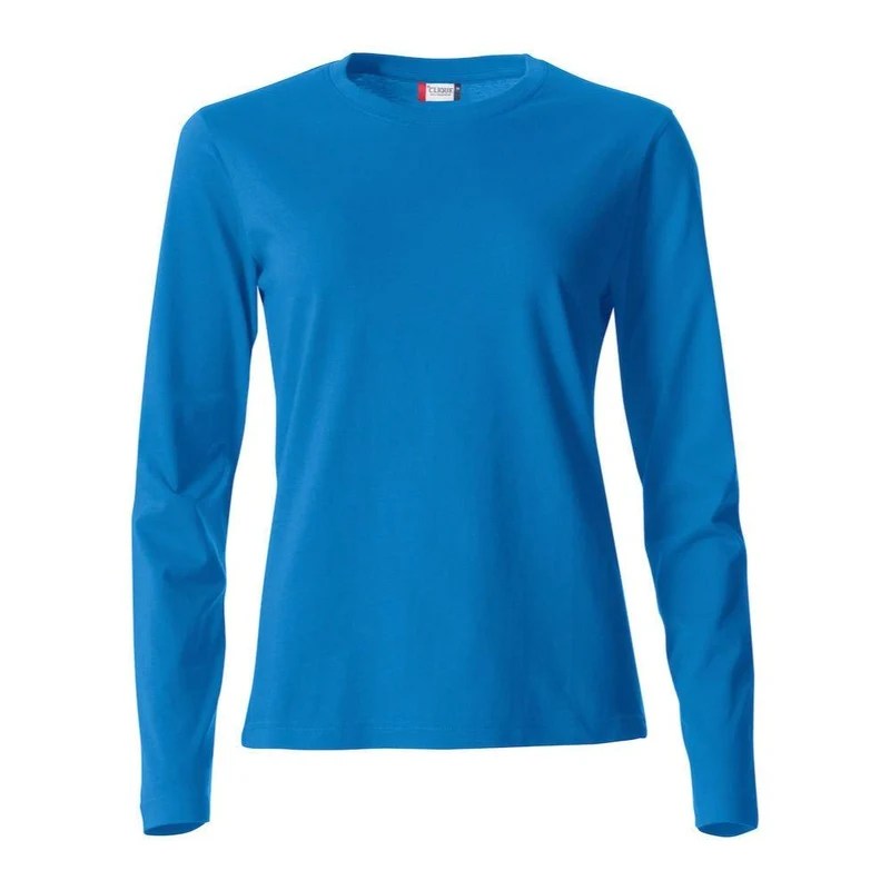 Clique Basic-T Bodyfit T-Shirt Lange Mouw Dames 029034