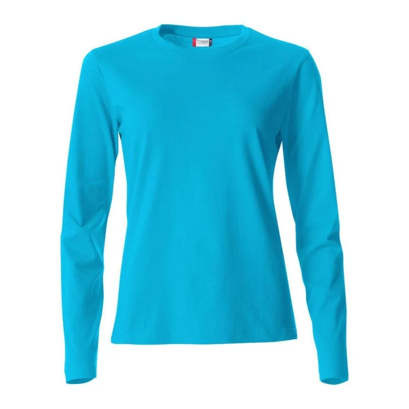Clique Basic-T Bodyfit T-Shirt Lange Mouw Dames 029034