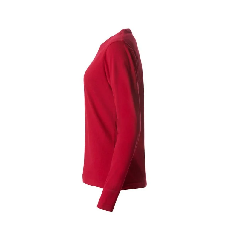 Clique Basic-T Bodyfit T-Shirt Lange Mouw Dames 029034