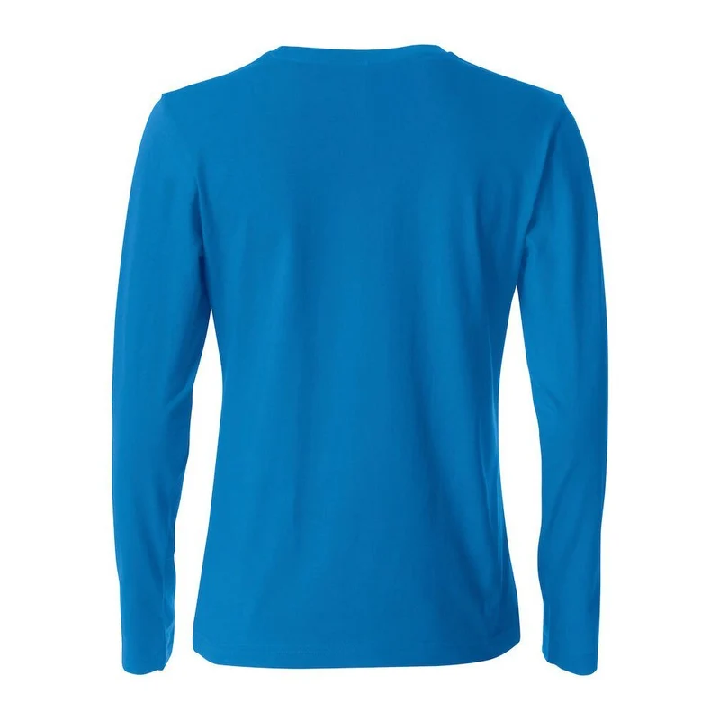 Clique Basic-T Bodyfit T-Shirt Lange Mouw Dames 029034
