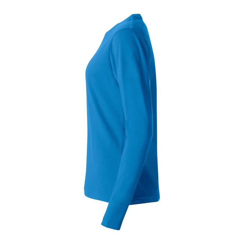 Clique Basic-T Bodyfit T-Shirt Lange Mouw Dames 029034