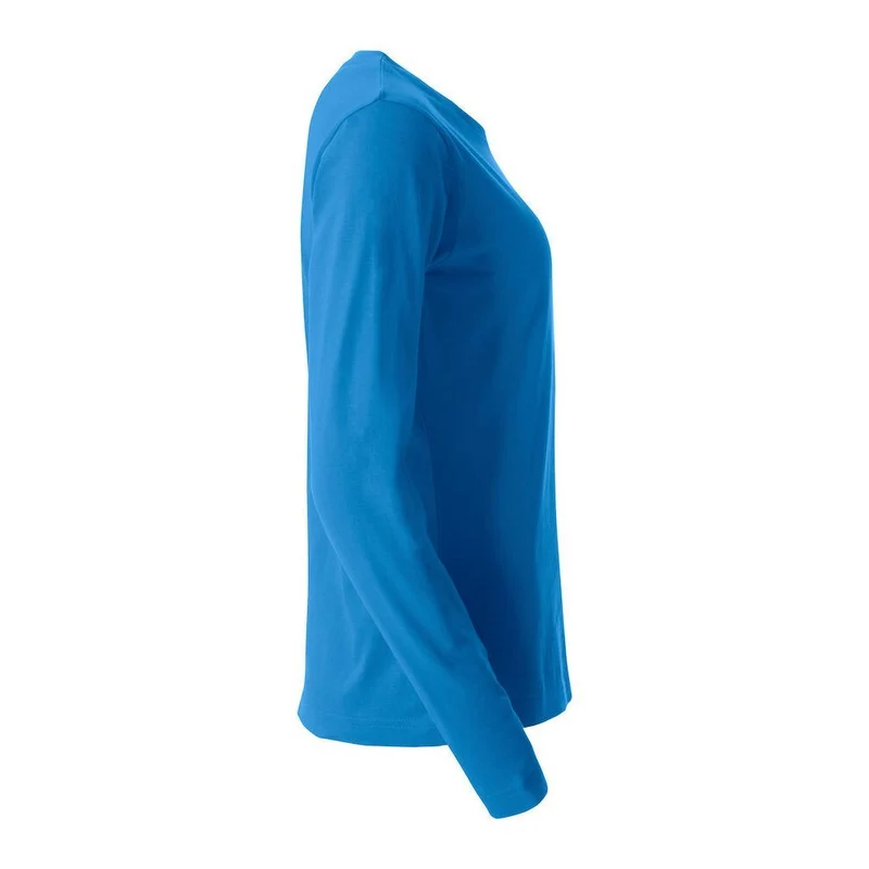 Clique Basic-T Bodyfit T-Shirt Lange Mouw Dames 029034