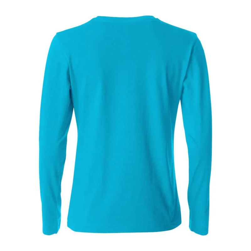 Clique Basic-T Bodyfit T-Shirt Lange Mouw Dames 029034