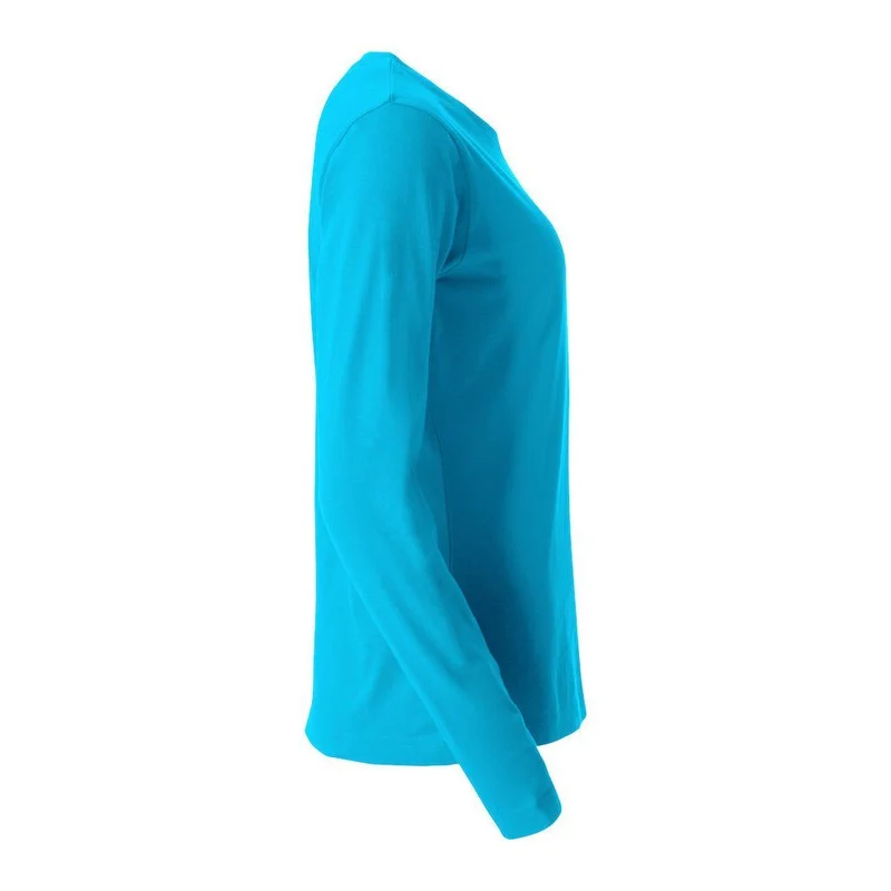 Clique Basic-T Bodyfit T-Shirt Lange Mouw Dames 029034