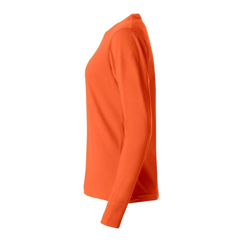 Clique Basic-T Bodyfit T-Shirt Lange Mouw Dames 029034
