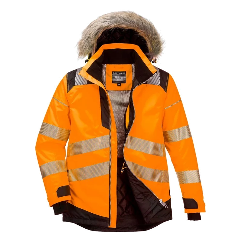 Portwest PW3 Hi-Vis Winterparka CL.3 CL.2 PW369