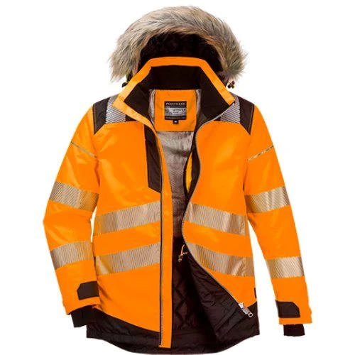 Portwest PW3 Hi-Vis Winterparka CL.3 CL.2 PW369