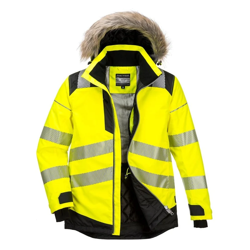 Portwest PW3 Hi-Vis Winterparka CL.3 CL.2 PW369