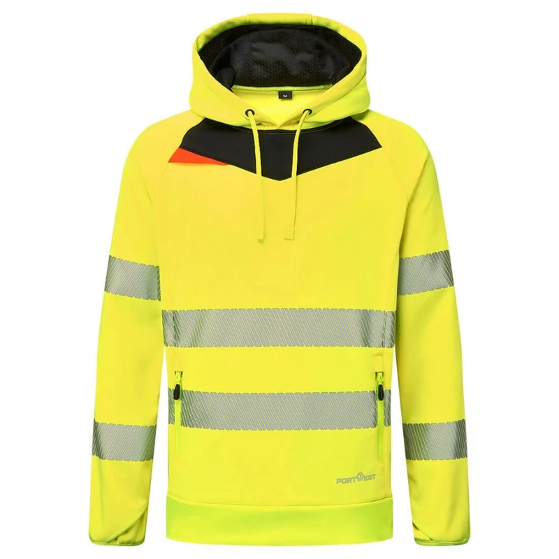 Portwest DX4 Hi-Vis Overhead Hoodie DX483