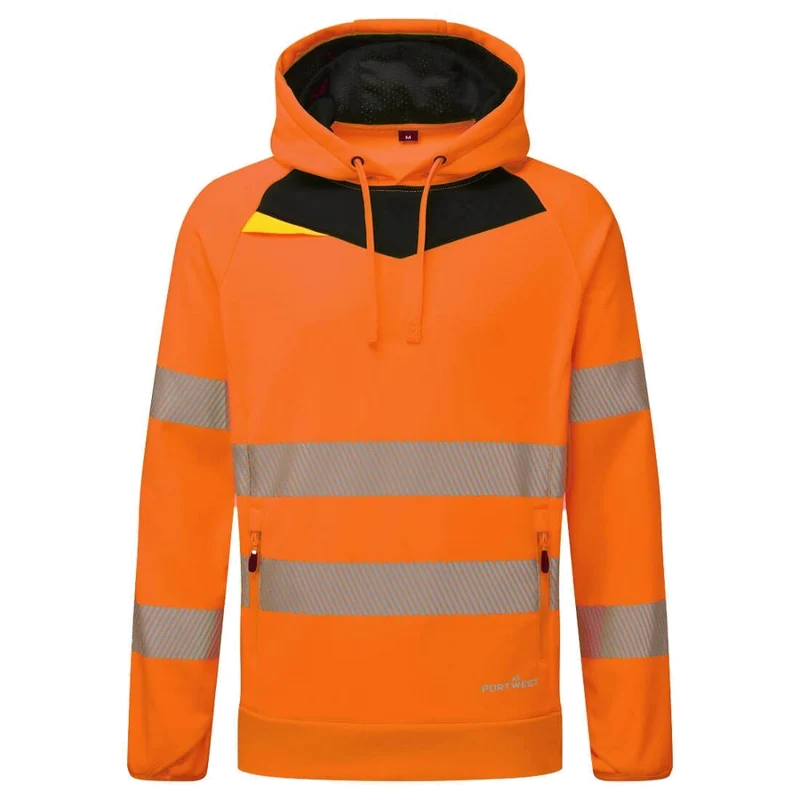 Portwest DX4 Hi-Vis Overhead Hoodie DX483