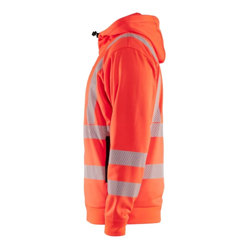 Blaklader High Vis Hoodie met rits 3565-2538