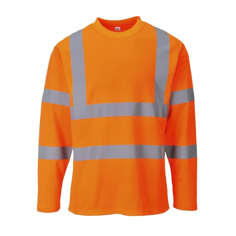 Portwest Hi-Vis T-Shirt Lange Mouw CL.3 S278