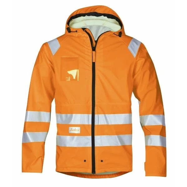 Snickers Regen Jack PU High Visibility 8233
