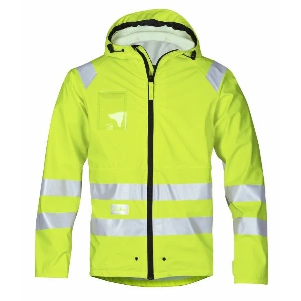 Snickers Regen Jack PU High Visibility 8233