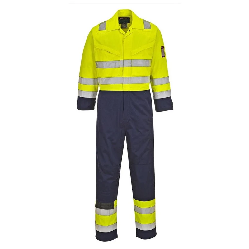 Portwest Hi Vis Modaflame Coverall MV28