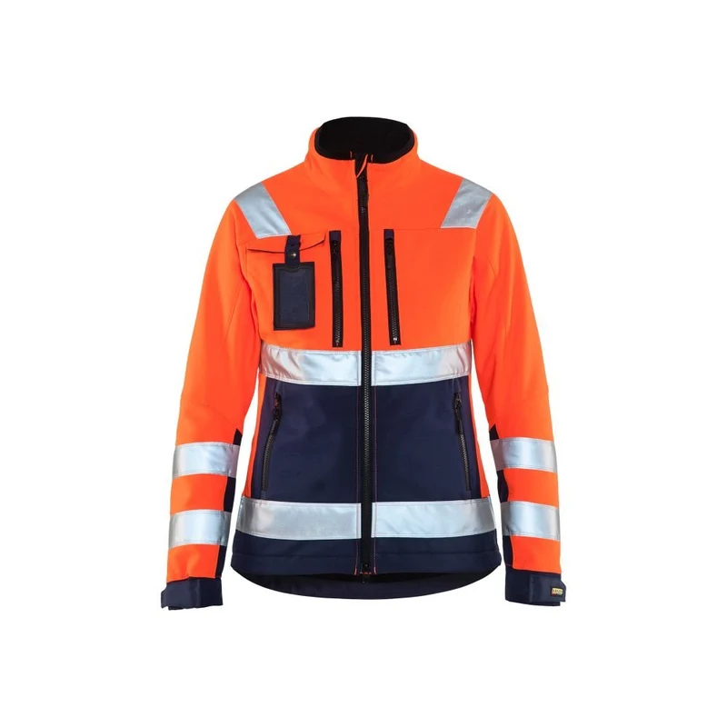 Blaklader Dames Softshell jack High Vis 4902-2517