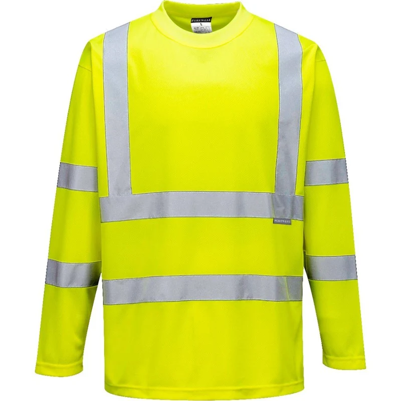 Portwest Hi-Vis T-Shirt Lange Mouw CL.3 S178