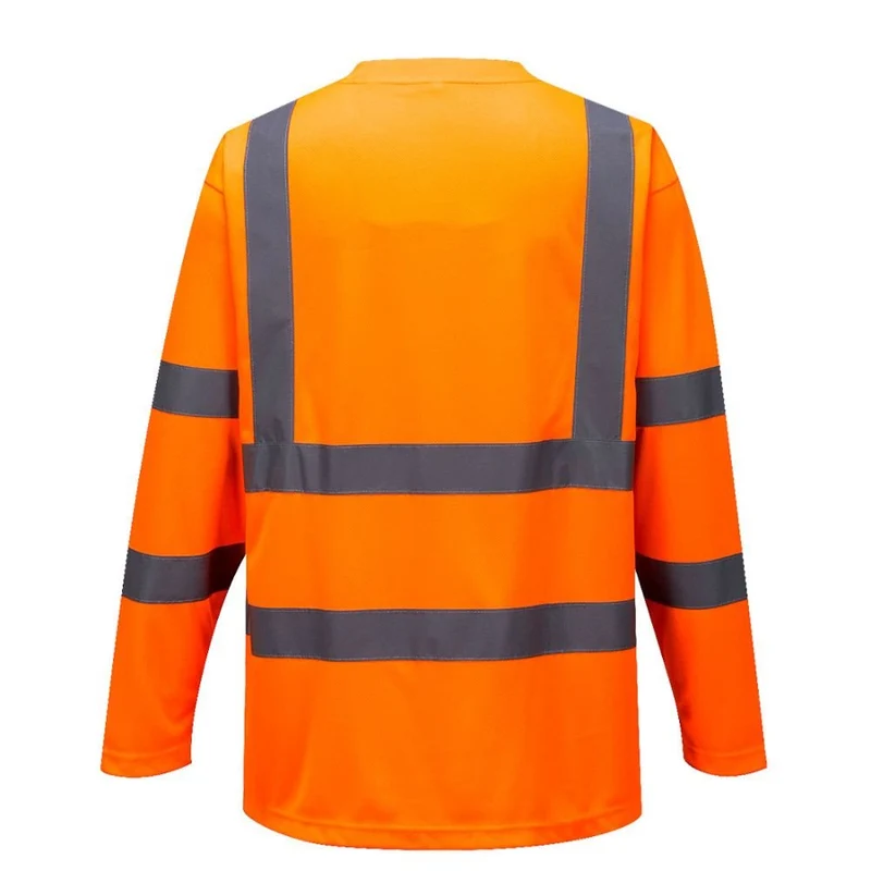 Portwest Hi-Vis T-Shirt Lange Mouw CL.3 S178